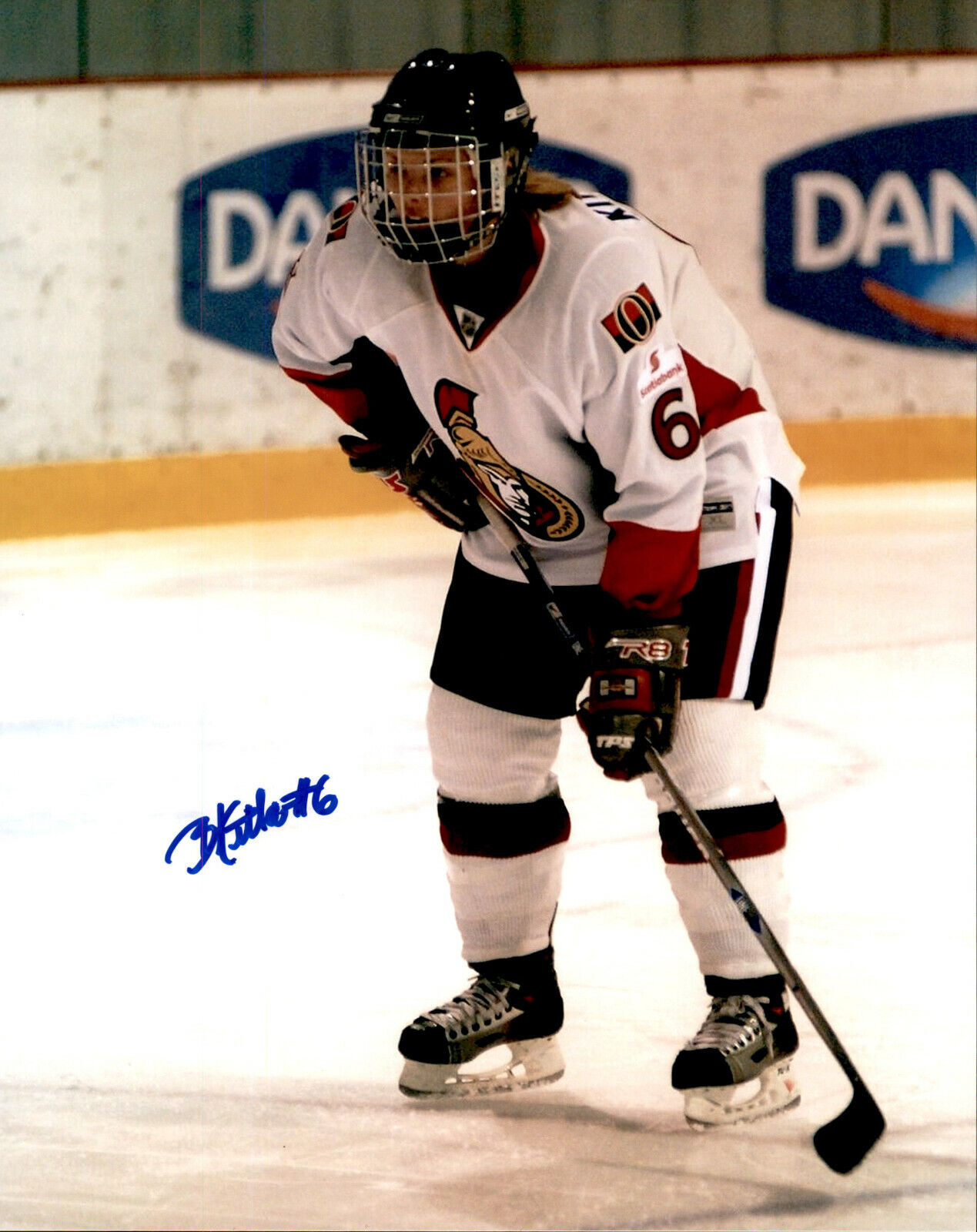 Blair Kitlar SIGNED 8x10 Photo Poster painting WOMEN'S HOCKEY CWHL OTTAWA SENATORS