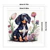 Dachshund - 11CT Stamped Cross Stitch - 40*40cm - Dog