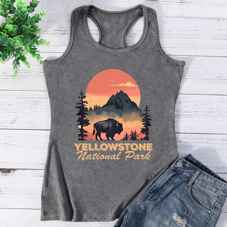 Yellowstone national park Vest Tank Top-0026173