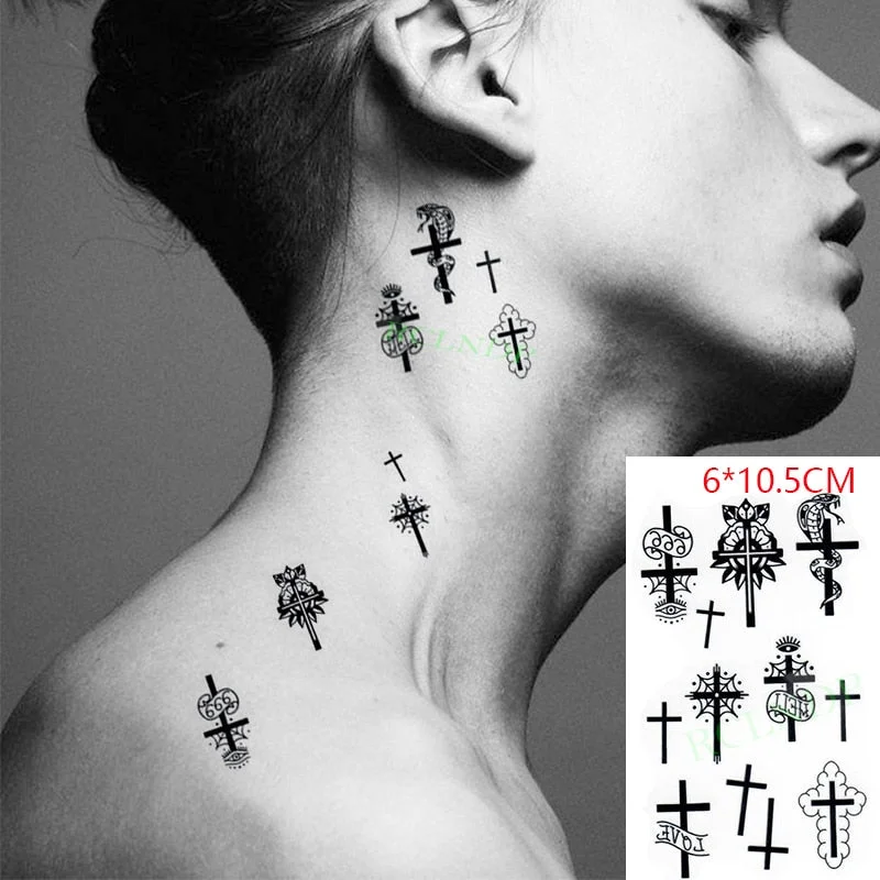 Waterproof Temporary Tattoo sticker Anime fake tatto stickers flash tatoo hand foot body art for girl men women kids