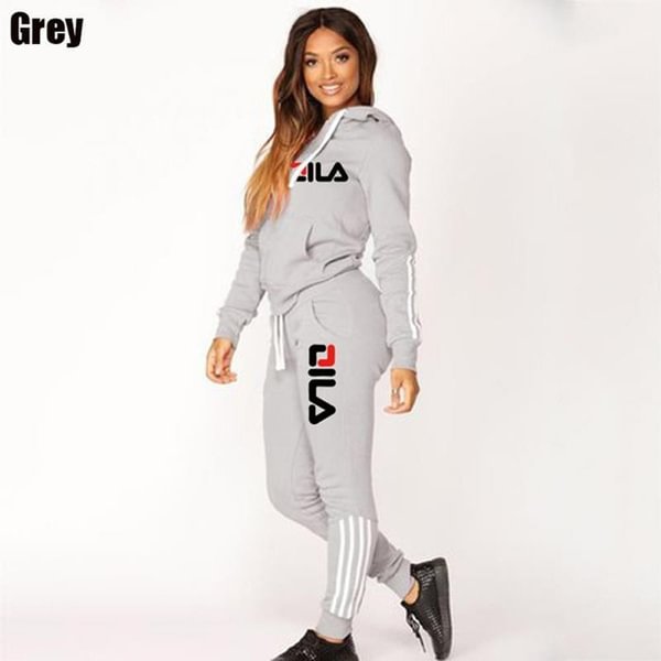 Women's Fashion Outdoor Casual Sweat Suits Printed Tracksuits Classic Jackets And Trousers Two Piece Outfits - Shop Trendy Women's Fashion | TeeYours