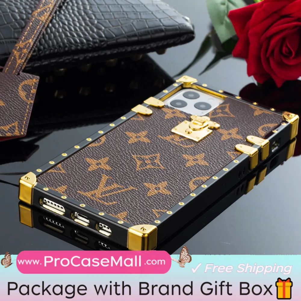 Classic Louis Vuitton Catwalk Crossbody Style Samsung Galaxy Cover Apple iPhone Cnvas Trunk Case