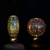 Outdoor gas lamp 3D fireworks glass cover gas lamp glass cover