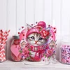 DIY Rose Cat Acrylic Special Shape Diamond Painting Desktop Ornaments