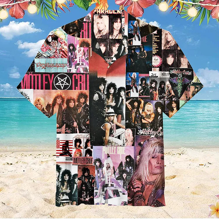 Mötley Crüe |Unisex Hawaiian Shirt