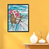 Romance By Sea-14CT Stamped Cross Stitch 33*44cm/12.99*17.32in tapestrymarket