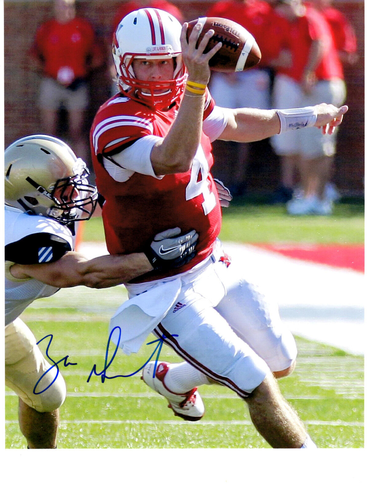 Zac Dysert Miami Ohio Redhawks hand signed autographed football Photo Poster painting 2013 Draft