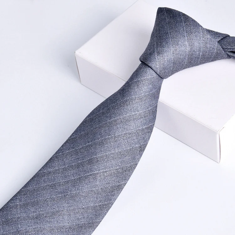 Men's Business Striped Plaid Pattern Classic Tie
