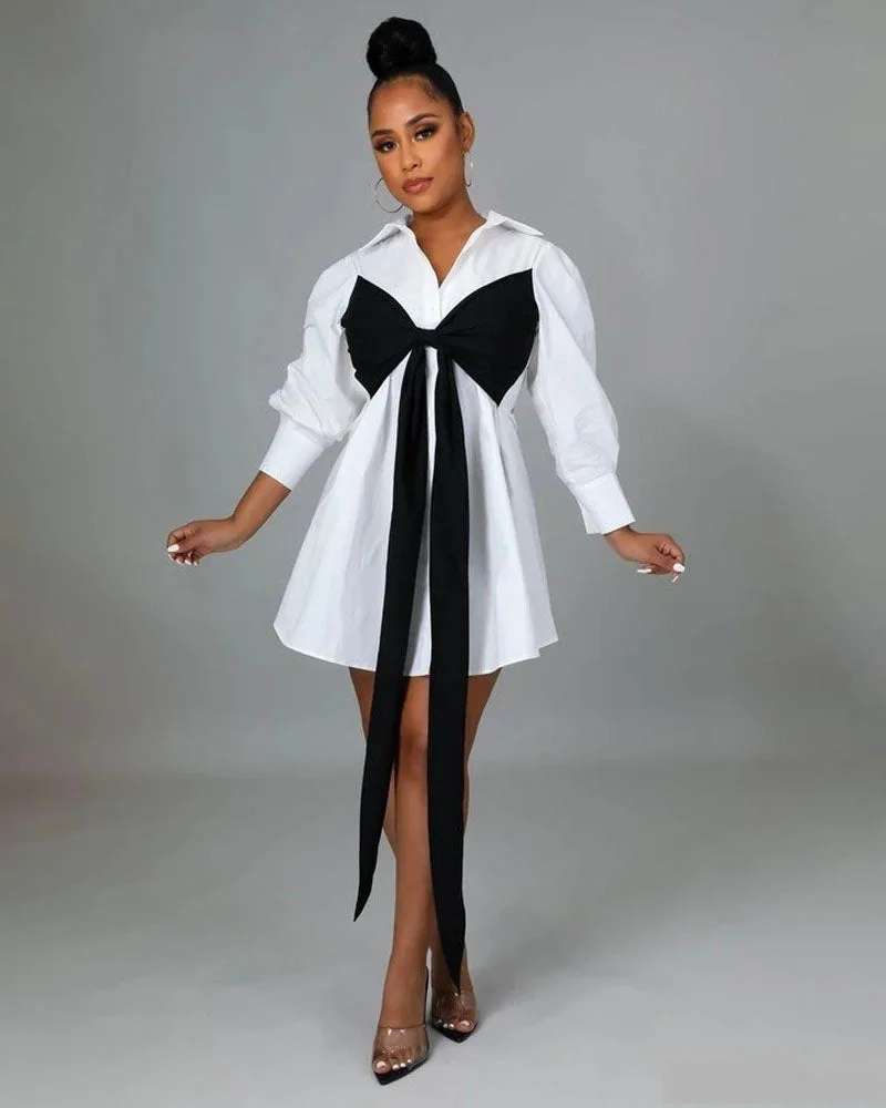 Bella Bow Blouse/Dress