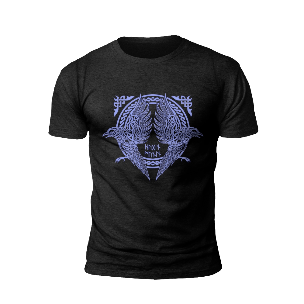 Viking Raven T-Shirt: Embrace the Magic