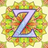 （Multi-Style)Mandala Alphabetr A-Full Round Diamond Painting 30*30CM