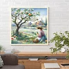 Under The Trees In The Countryside-Full Round Diamond Painting 40*40CM