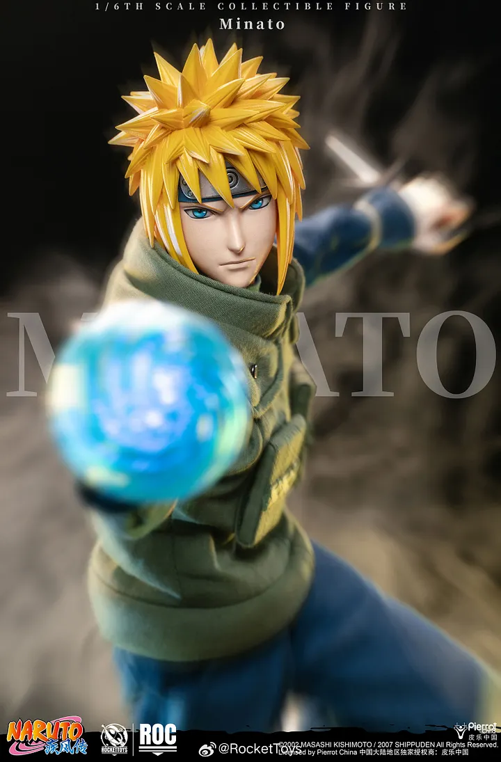ROCKETTOYS Studio -naruto Shippuden Minato Namikaze Yellow Flash