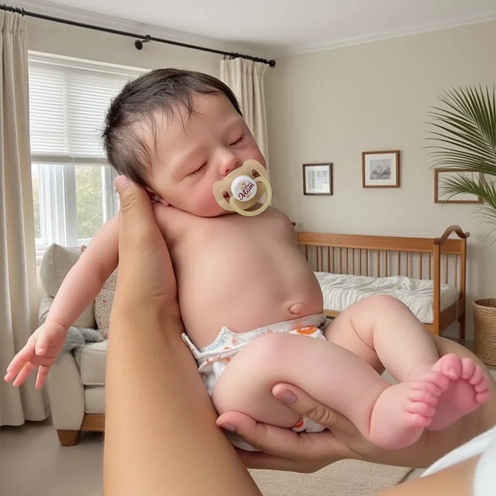 [3-7 Days Delivery]12"&16" Extremely Flexible Full Silicone Realistic Baby,Soft Newborn Baby Doll Boy or Girl Ukbaby With Realistic Belly Button and Birth Mark