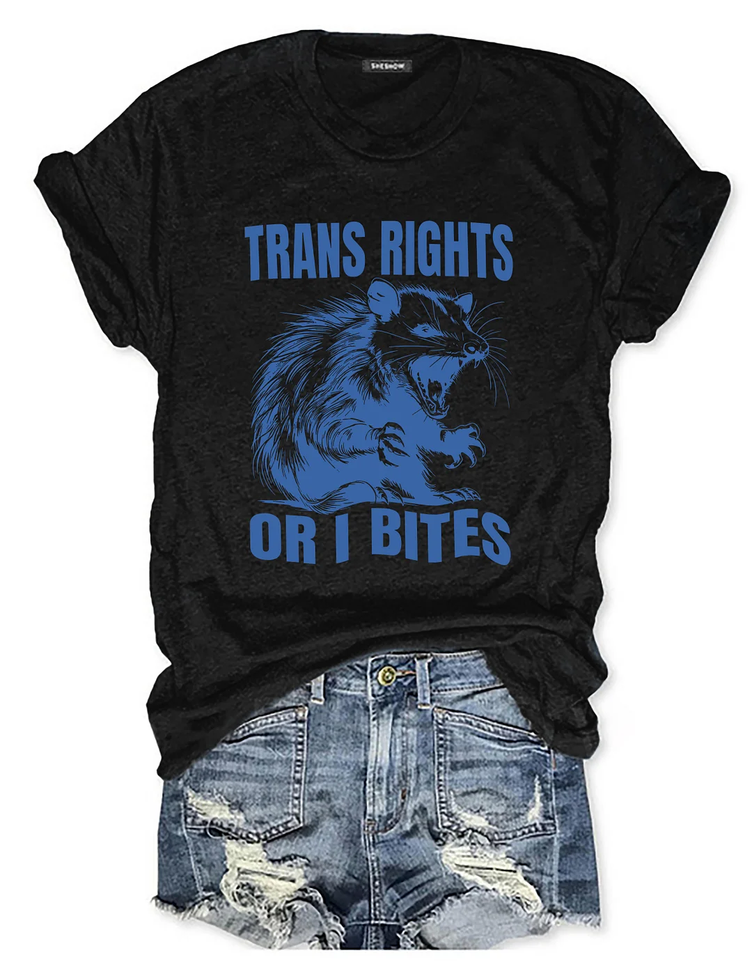 Trans Rights Or I Bites T-shirt