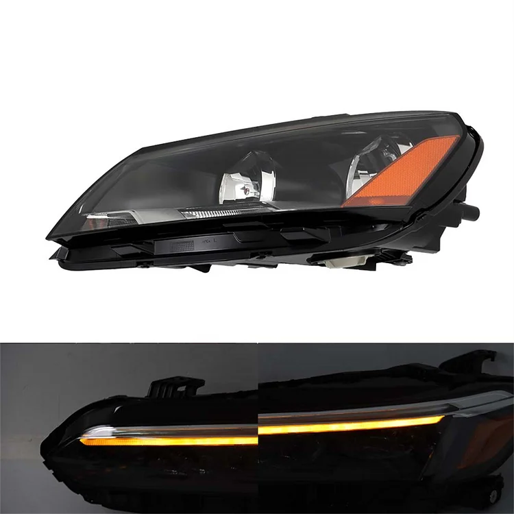 SEBLAFF 1 Pc Halogen Headlight Assembly Replacement for 2012 2013 2014 2015 Passat Left Side Headlamp 561941005D