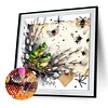 Diamond Painting-DIY Crystal Rhinestone Frog Bee