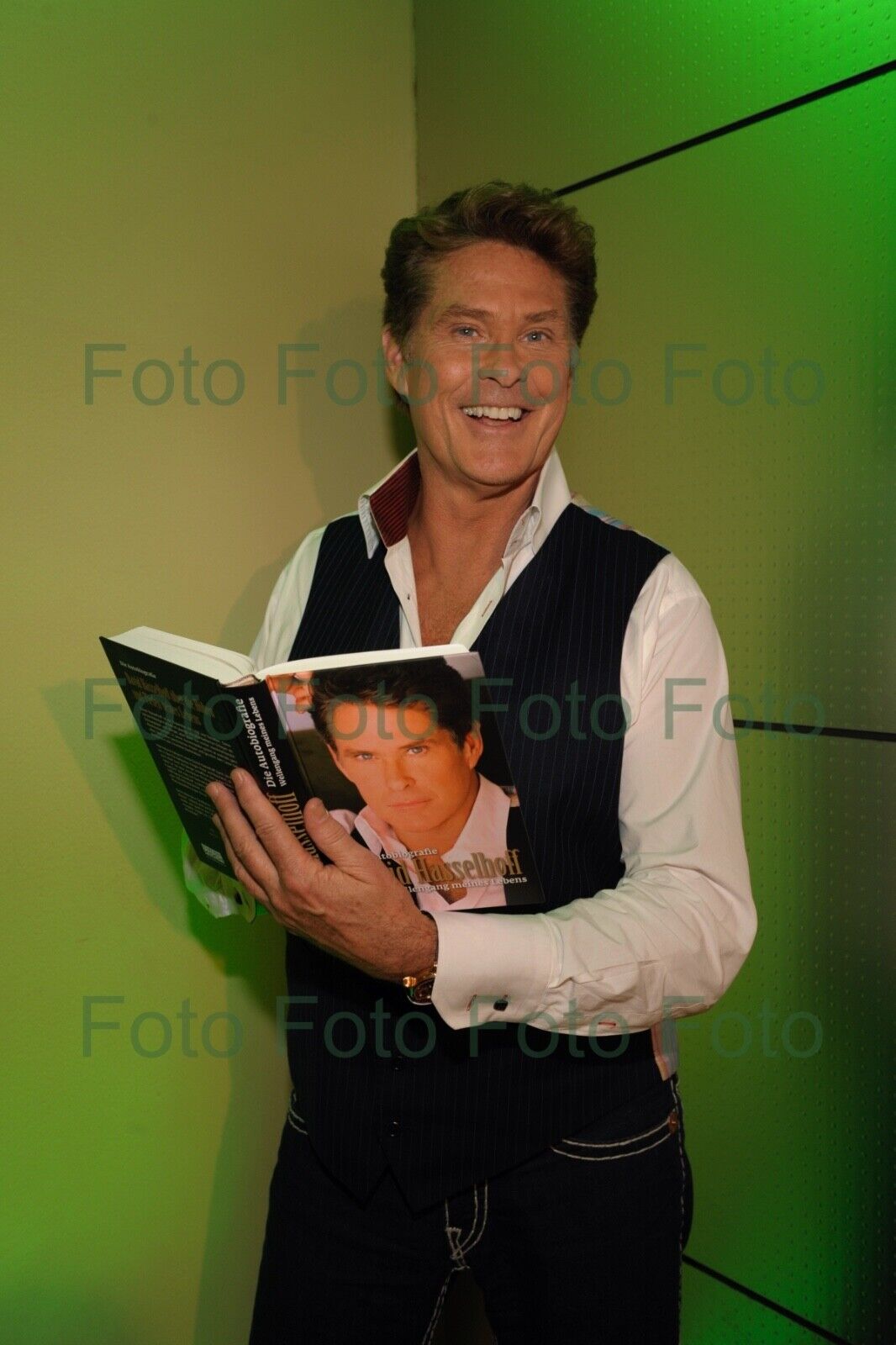 David Hasselhoff Musik Film TV Foto 20 x 30 cm ohne Autogramm (Be-12