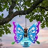 LED Solar-Powered Hanging Animal Lights Waterproof Outdoor Solar Hanging Lantern Auto On/Off Creative Small Sculpture Lights for Garden Backyard Balcony Porch Decor