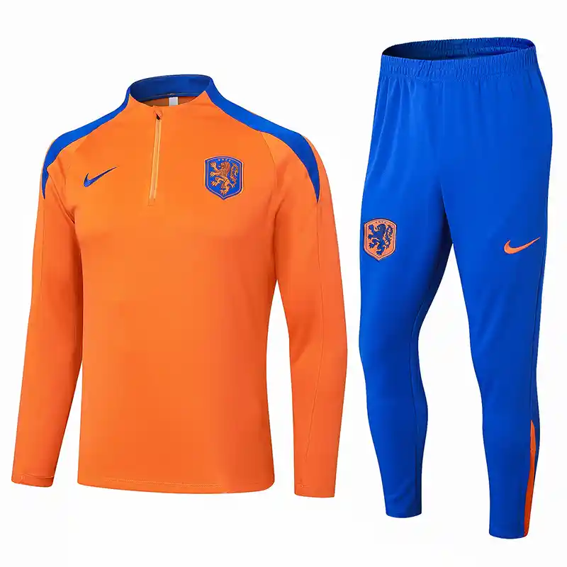 2024 Netherlands Orange Track Jacket