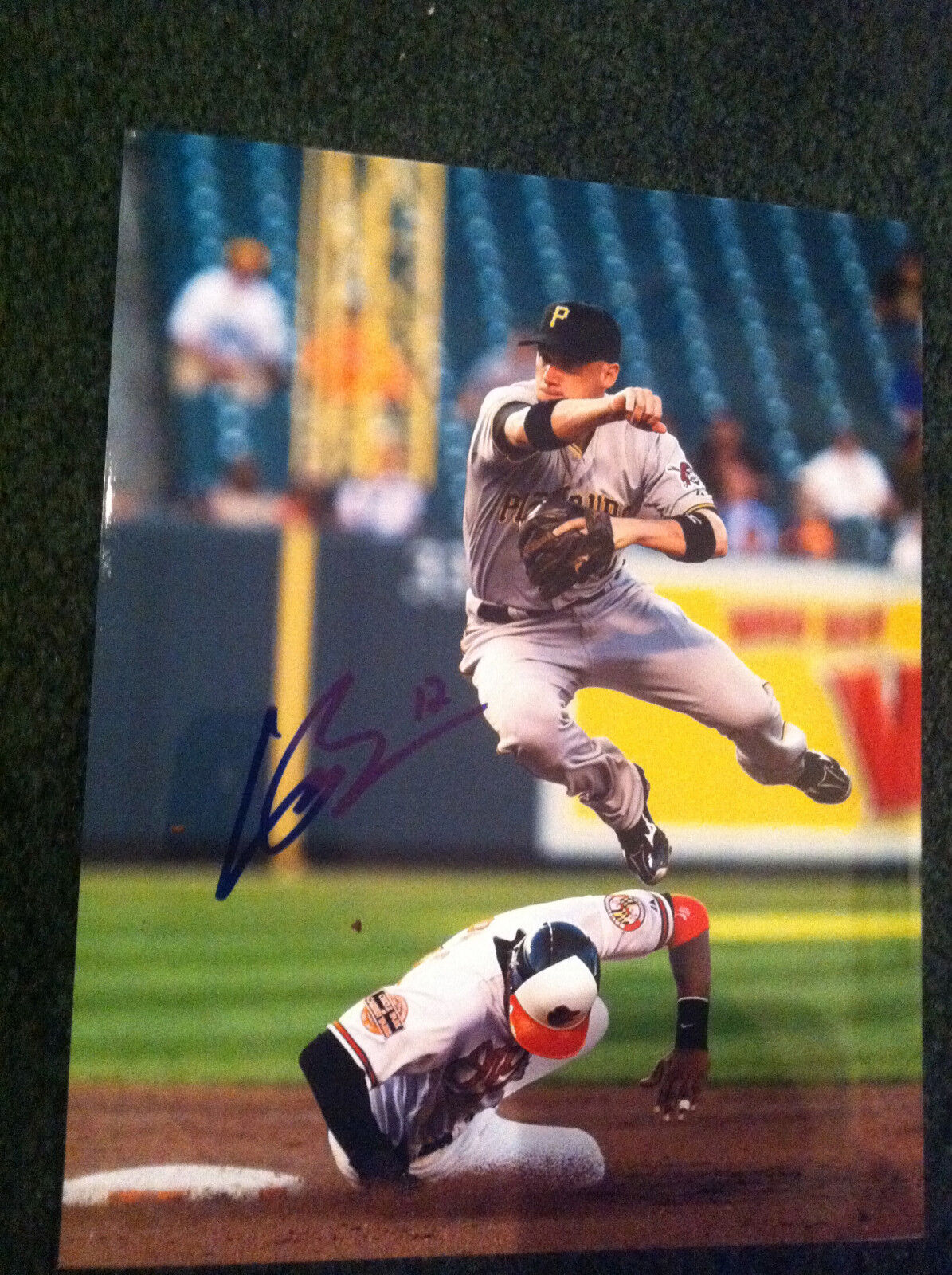 CLINT BARMES AUTOGRAPH Photo Poster painting PITTSBURGH PIRATES signed 8x10 COA