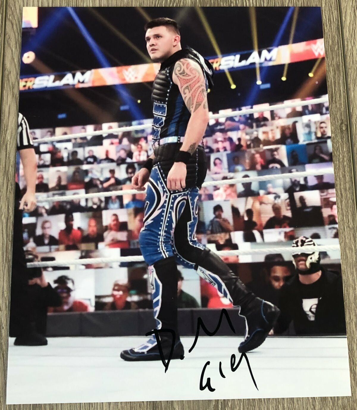 DOMINIK MYSTERIO SIGNED AUTOGRAPH WWE RAW SMACKDOWN NXT 8x10 Photo Poster painting B w/PROOF