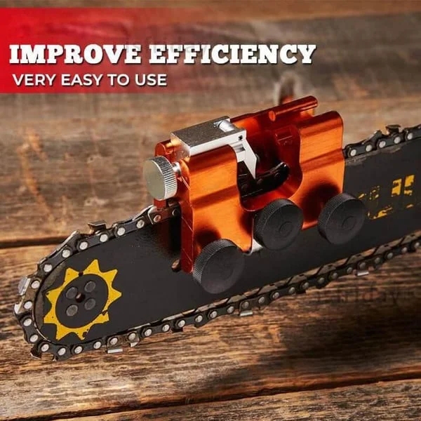 Chainsaw Chain Sharpening Jig