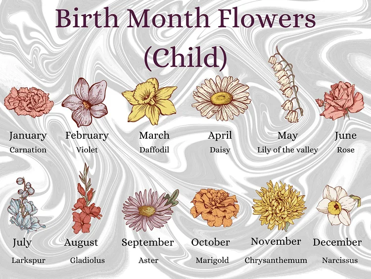 May Birth Month Flower T-shirt