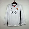 2008-2009 Retro Manchester United Away Long sleeve Football Shirt 1:1 Thai Quality