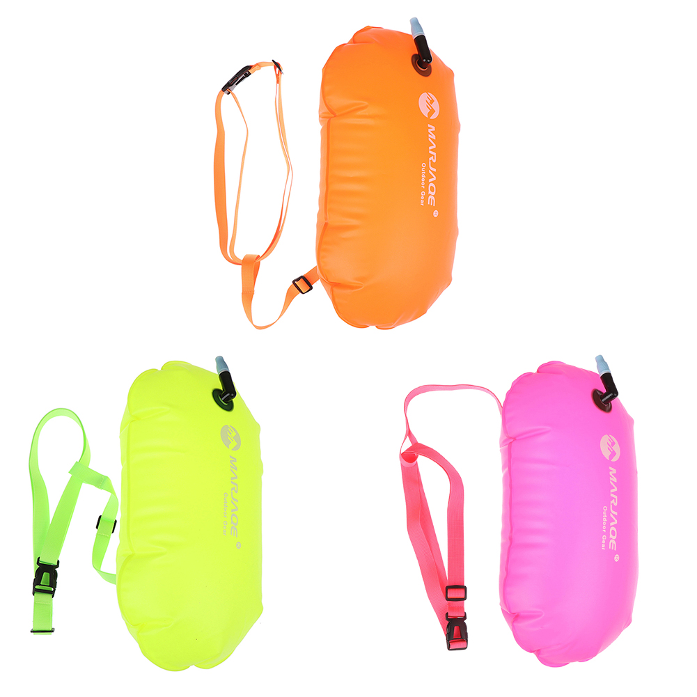 

Inflatable Swimming Float Air Dry Bag PVC Buoy Water Sport Bag, Orange, 501 Original