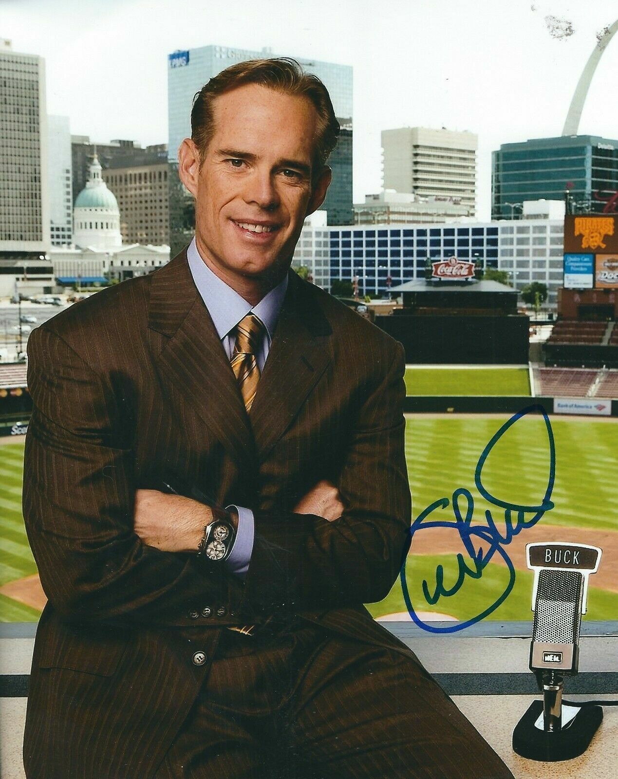 Joe Buck Autographed Signed 8x10 Photo Poster painting ( ESPN NBC Sunday Night FB ) REPRINT