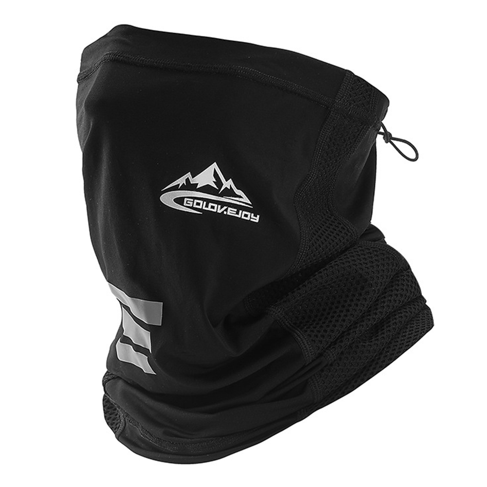 

Uv Protection Ice Silk Face Cover Neck Tube Outdoor Bandana Scarf, Black, 501 Original