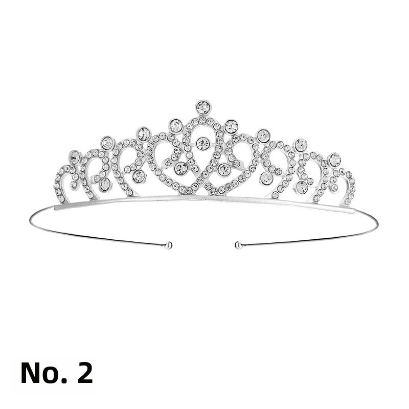 Factory Girl Crown Princess Simple Cute Headband Baby Festival Performance Hair Accessories Bride Crown Wedding Headdress