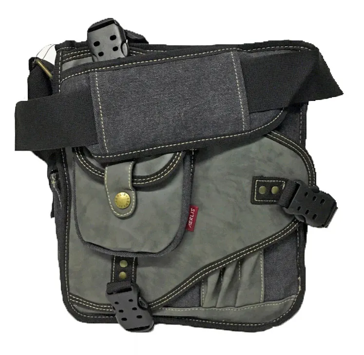 Man Messenger Shoulder Bag 2020 Canvas Business Casual Zipper Handbag Male Satchel Cross Body Bags Men bolsa crossbody bags sacs