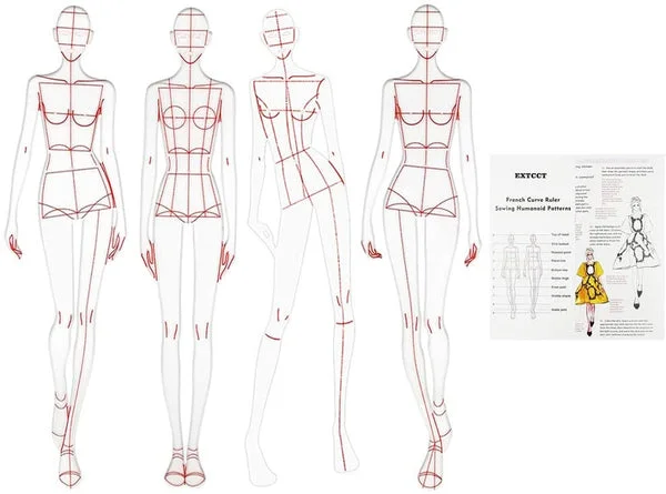 Fashion Design Sketch Ruler