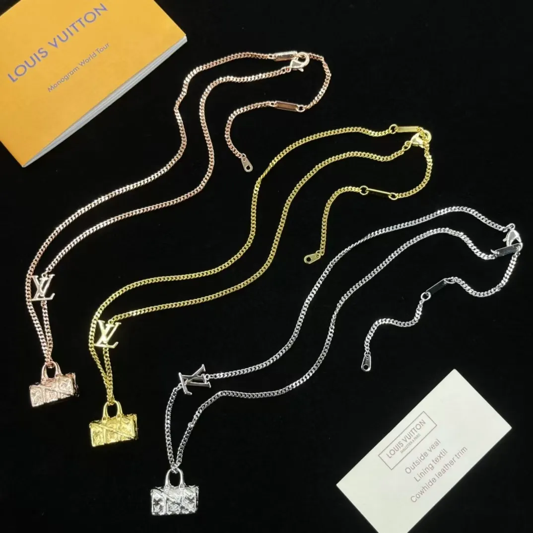 Louis Vuitton Bag Pendant Necklace