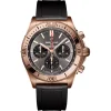 Breitling Watch Chronomat B01 42 Anthracite Rubber