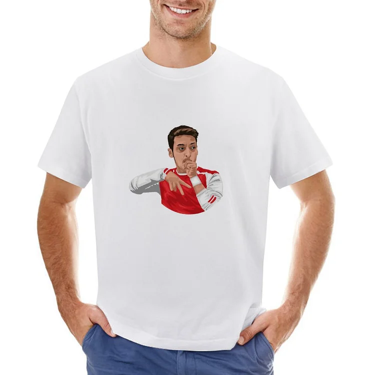 Mesut Ozil Inspired Men's Soccer Culture Tee