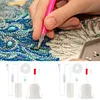 Elektrisches Vakuum Diamond Painting Stift Kit DIY Diamond Art Werkzeuge (wei&szlig; ein Set)