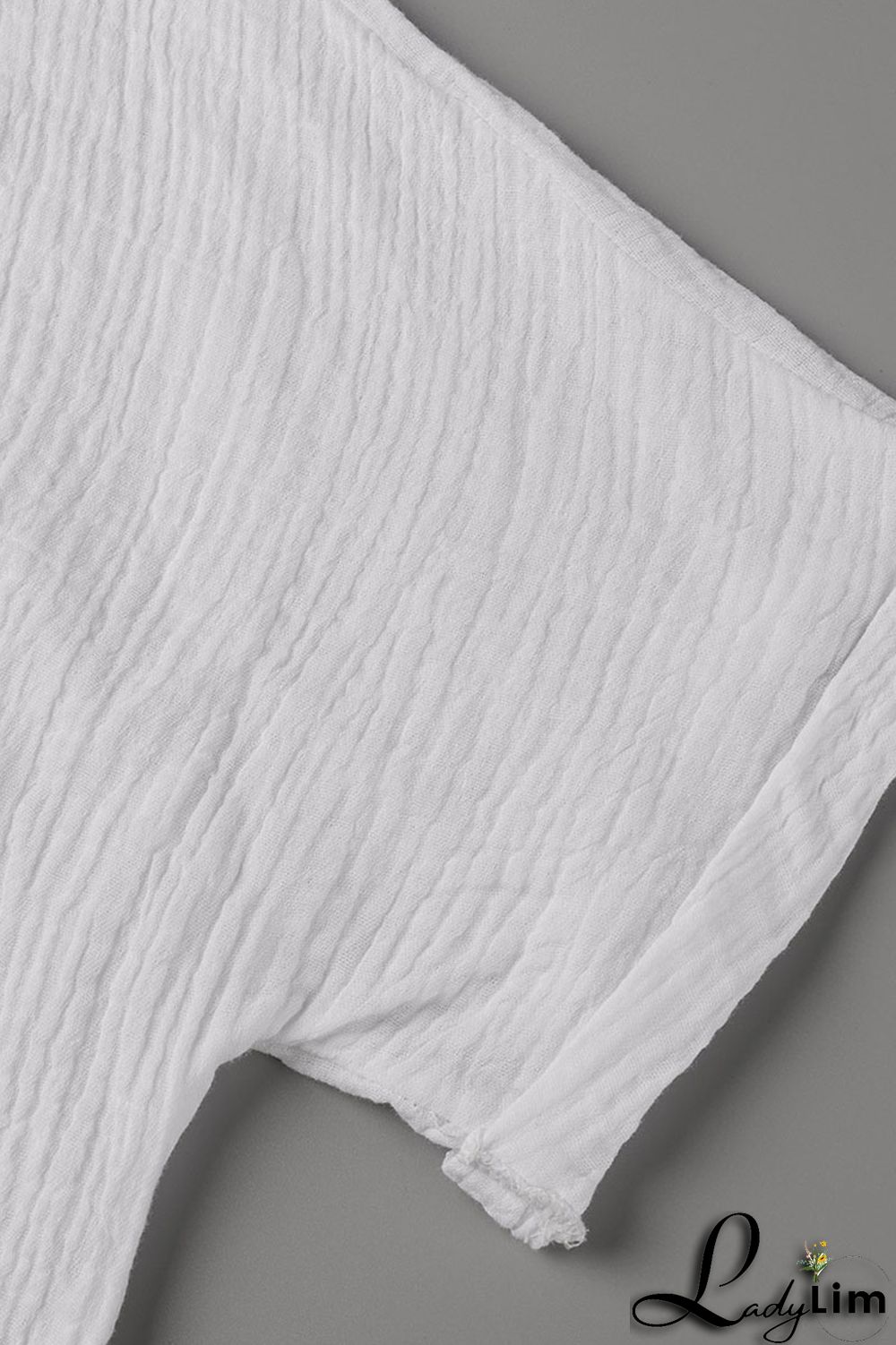 Pink Casual Solid Patchwork Asymmetrical V Neck T-Shirts