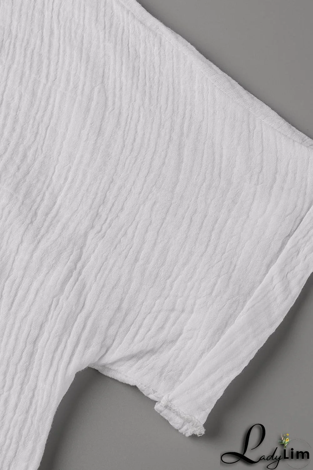 Pink Casual Solid Patchwork Asymmetrical V Neck T-Shirts