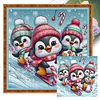 (Multi-Style) Christmas Animal-11CT Stamped Cross Stitch 50*50cm/19.69*19.69in tapestrymarket