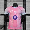 2025/2026 Barcelona Player Version Special Edition Pink Football Jersey 1:1 Thai quality love fball