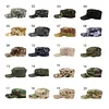 Military hat outdoor camouflage hat men and women casual flat cap American camouflage training hat sun visor soldier hat octagonal hat