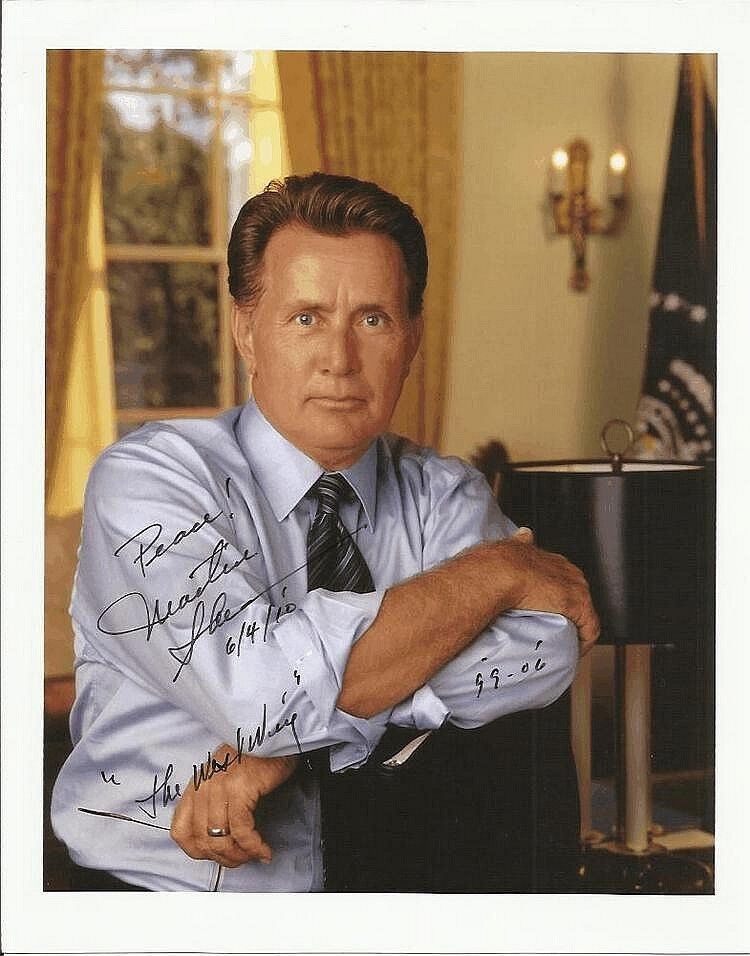 MARTIN SHEEN Signed Photo Poster paintinggraph - Film Star Actor - preprint