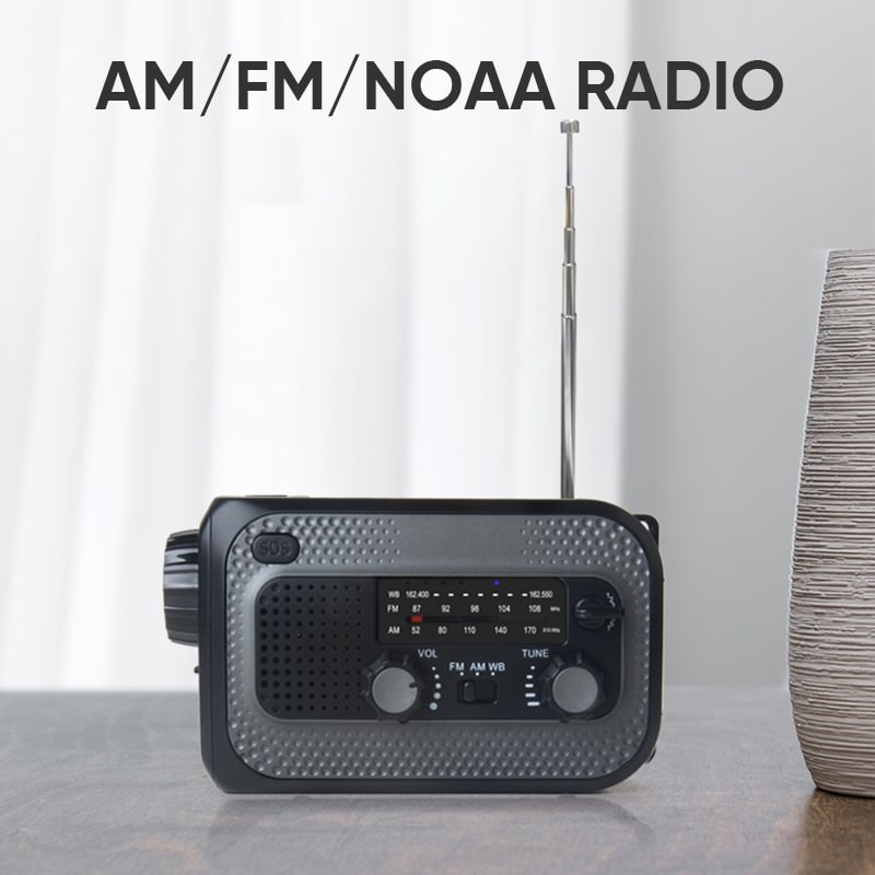 Saker Emergency Hand Crank Radio