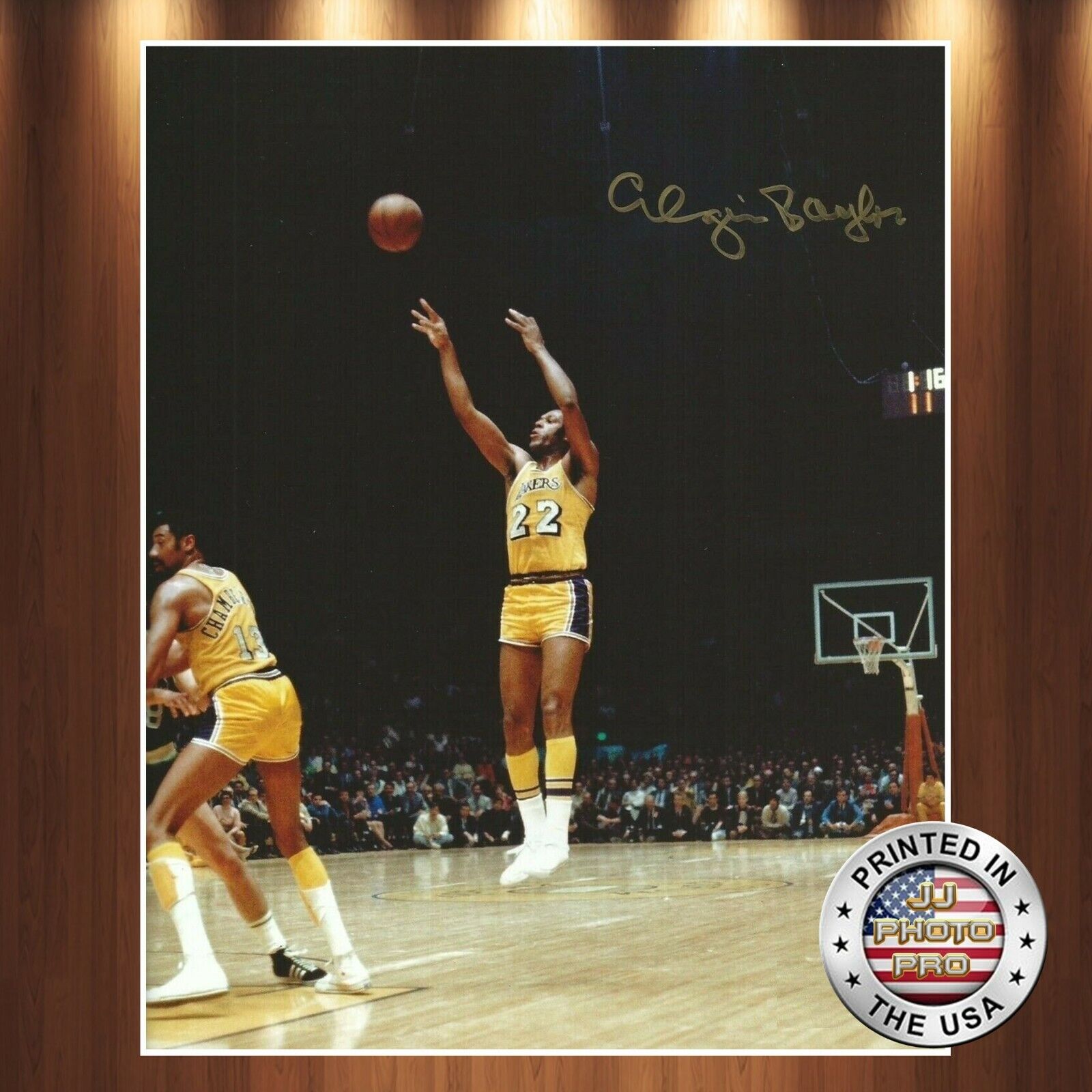 Elgin Baylor Autographed Signed 8x10 Photo Poster painting (HOF Lakers) REPRINT