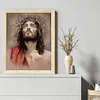 (Stamped/Counted) Easter Jesus - 11CT Cross Stitch 40*50cm/15.75*19.69in