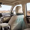 USB Type-C Car Seat Cooling Fan 3-Speed Adjustable Headrest Ventilation Fan