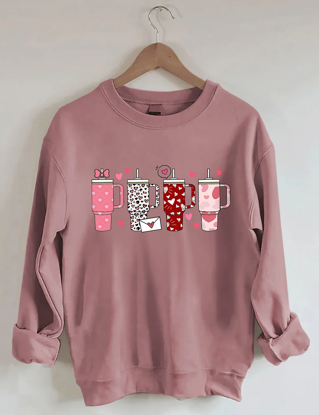 Retro Obsessive Cup Disorder Valentine Sweatshirt